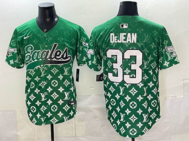 Men 2026 Philadelphia Eagles #33 Dejean Green Nike Limited NFL Jersey style 0001